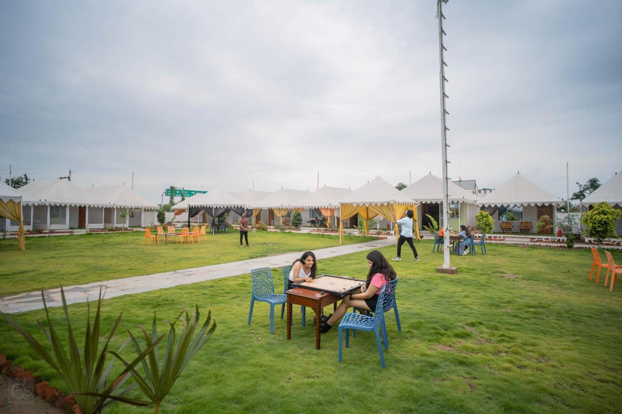 The Royal Heritage Tent Resort- Statue Of Unity Kevadia Eksteriør billede