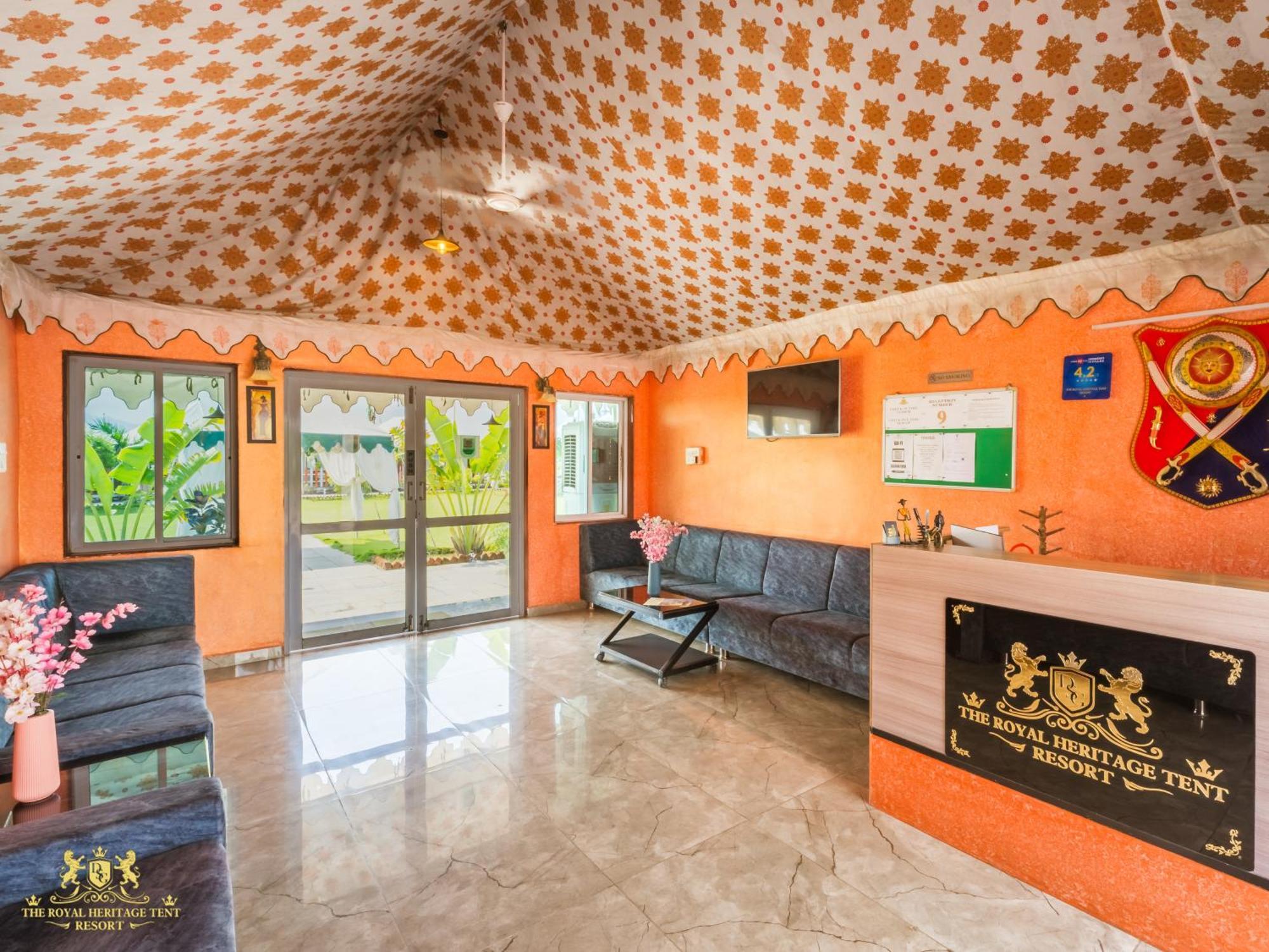The Royal Heritage Tent Resort- Statue Of Unity Kevadia Eksteriør billede