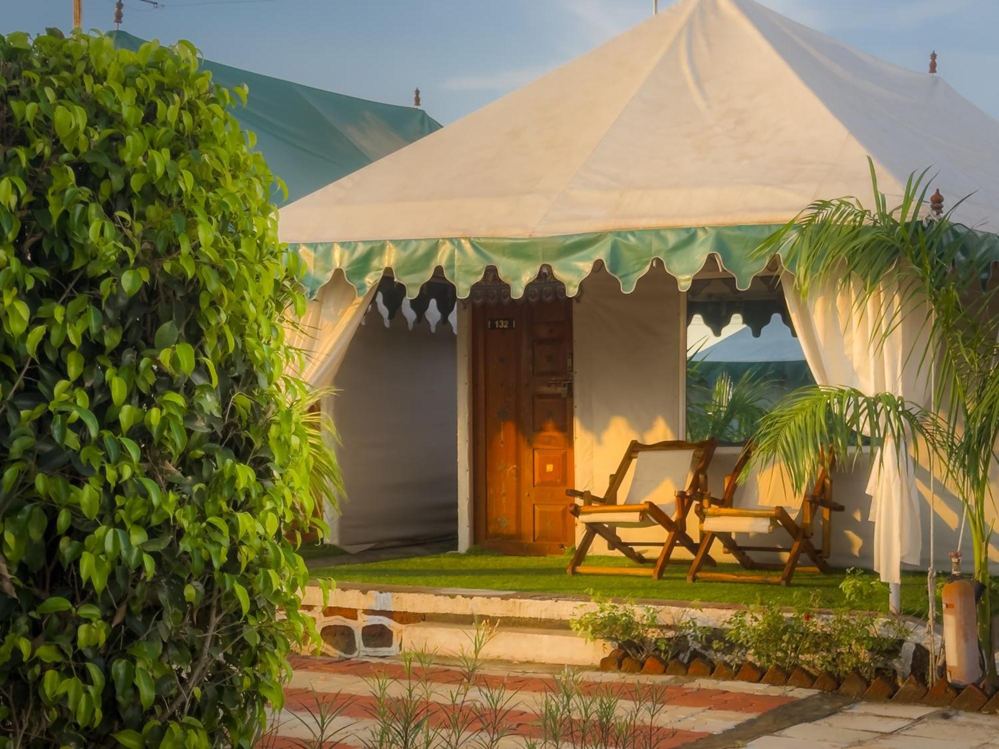 The Royal Heritage Tent Resort- Statue Of Unity Kevadia Eksteriør billede