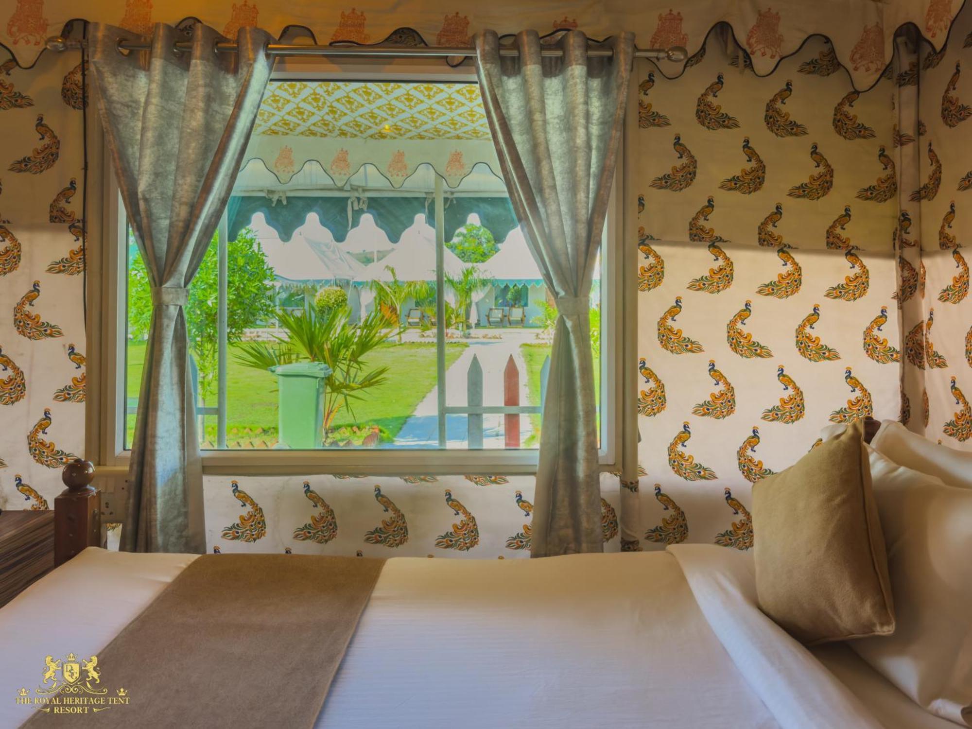 The Royal Heritage Tent Resort- Statue Of Unity Kevadia Eksteriør billede